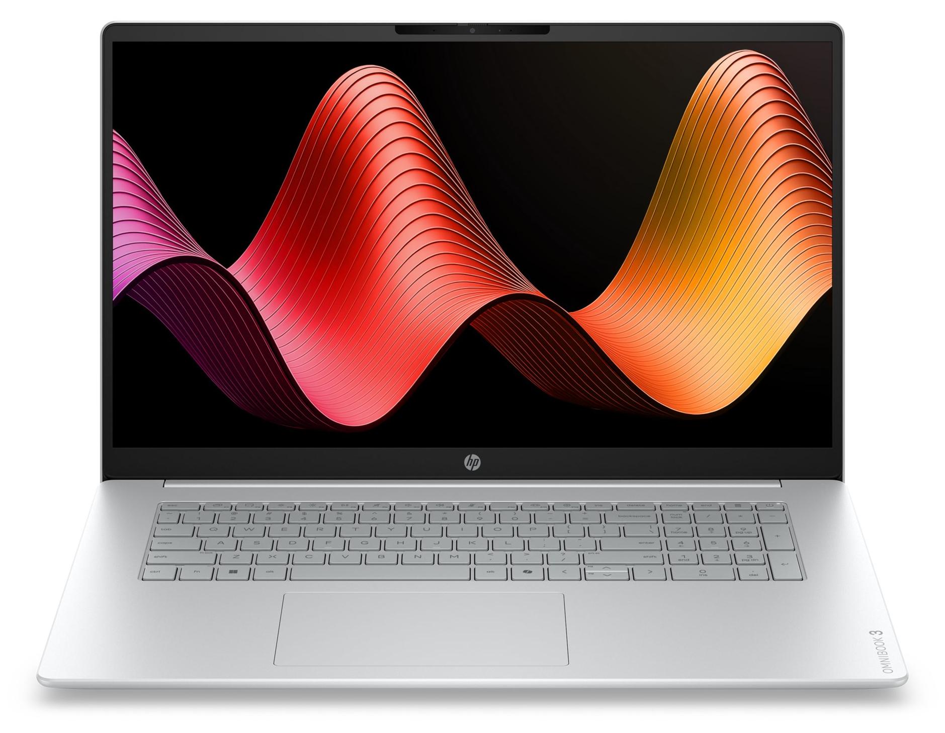 HP OmniBook 3 Laptop 17-dp0453ngx, AMD Ryzen 5, 43,9 cm (17.3"), 1920 x 1080 Pixel, 8 GB, 512 GB, FreeDOS