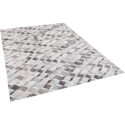 Pergamon, Teppich, Kunstfaser Patchwork Tierfell 3D Optik (160 x 230 cm)