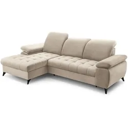 ECKSCHLAFSOFA Bello beige links