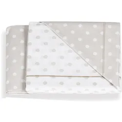 Italbaby, Kinderbettwäsche, 3-teiliges Polka Dot Bett Set