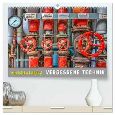 Vergessene Technik - abgeschaltet und stillgelegt (hochwertiger Premium Wandkalender 2027 DIN A2 quer), Kunstdruck in Hochglanz