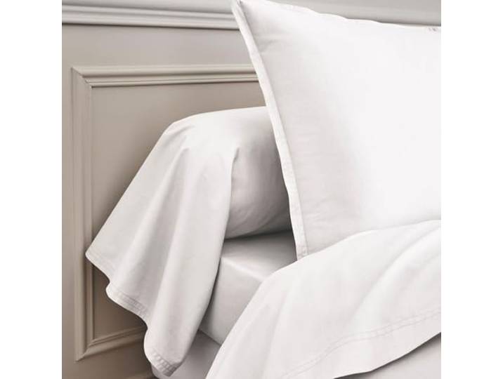 Taie de traversin Percale Blanche 90 cm