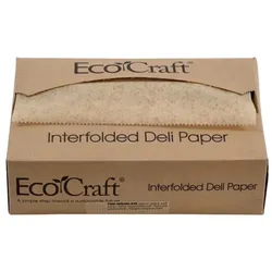 MONOUSO - Fettdichtes Papier Kraft in Spender 20,6x27cm (6.000 Stück)