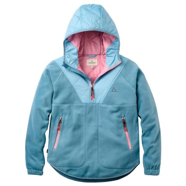 Passenger - Women's Beaumont Recycled Polar Hooded Fleece - Fleecepullover Gr S türkis