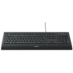 LOGITECH Corded Keyboard for Business K280e, schwarz, USB,DE