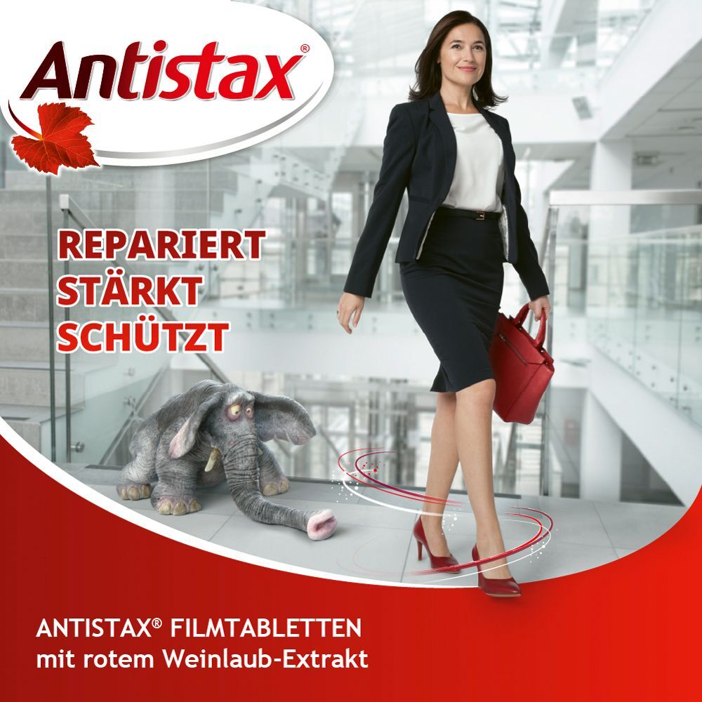 Antistax® 360 mg Filmtabletten bei Venenschwäche und Krampfadern 60 St 60 St Filmtabletten