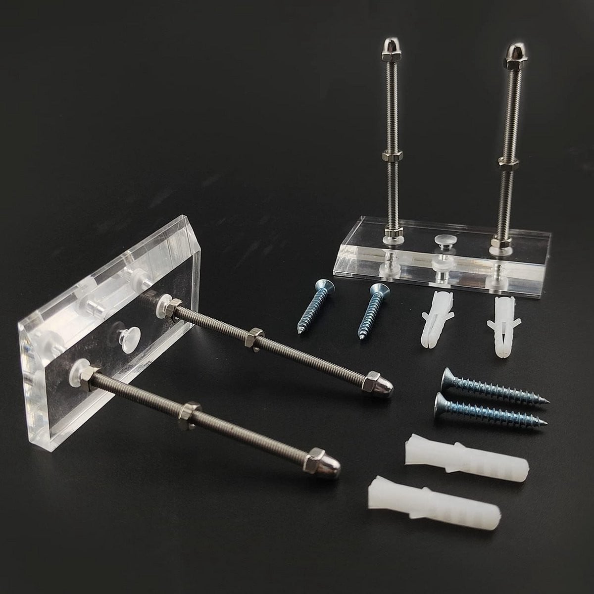Set van 2 Skateboard Wandhouders voor Muurbevestiging - Sterk en Stabiel voor Ruimtebesparing