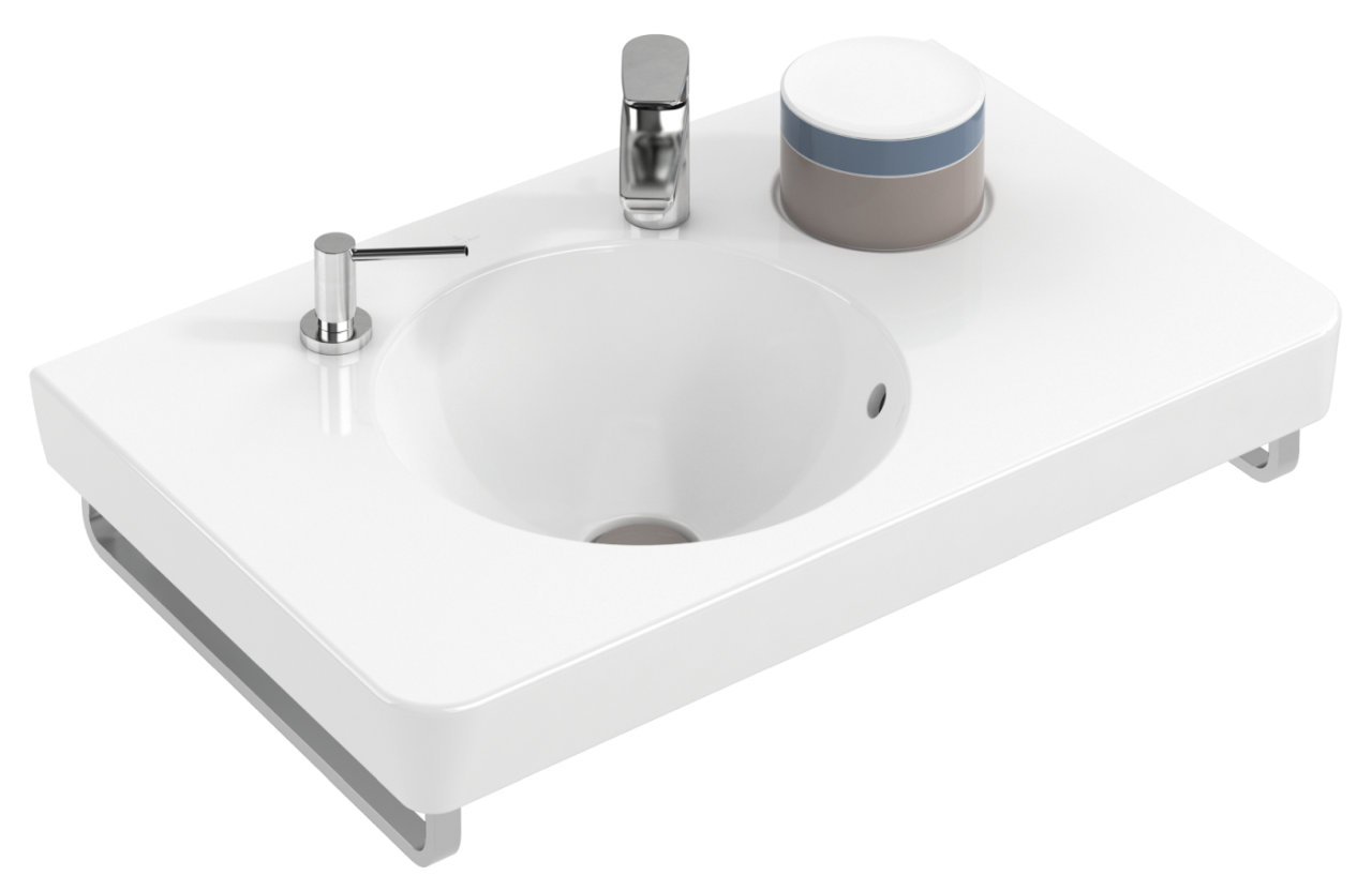 Villeroy & Boch Handtuchhalter 75x450x20mm Edelstahl 929645D7