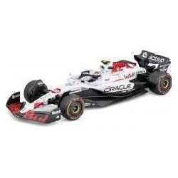 Bburago Formel mit Helm und Kunststoffständer Oracle Red Bull (67320067)