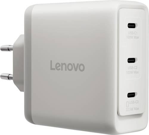 Lenovo Multi-port USB-C 100W Charger USB Ladegerät 100W USB-C Muschel Innenbereich, Steckdose GaN