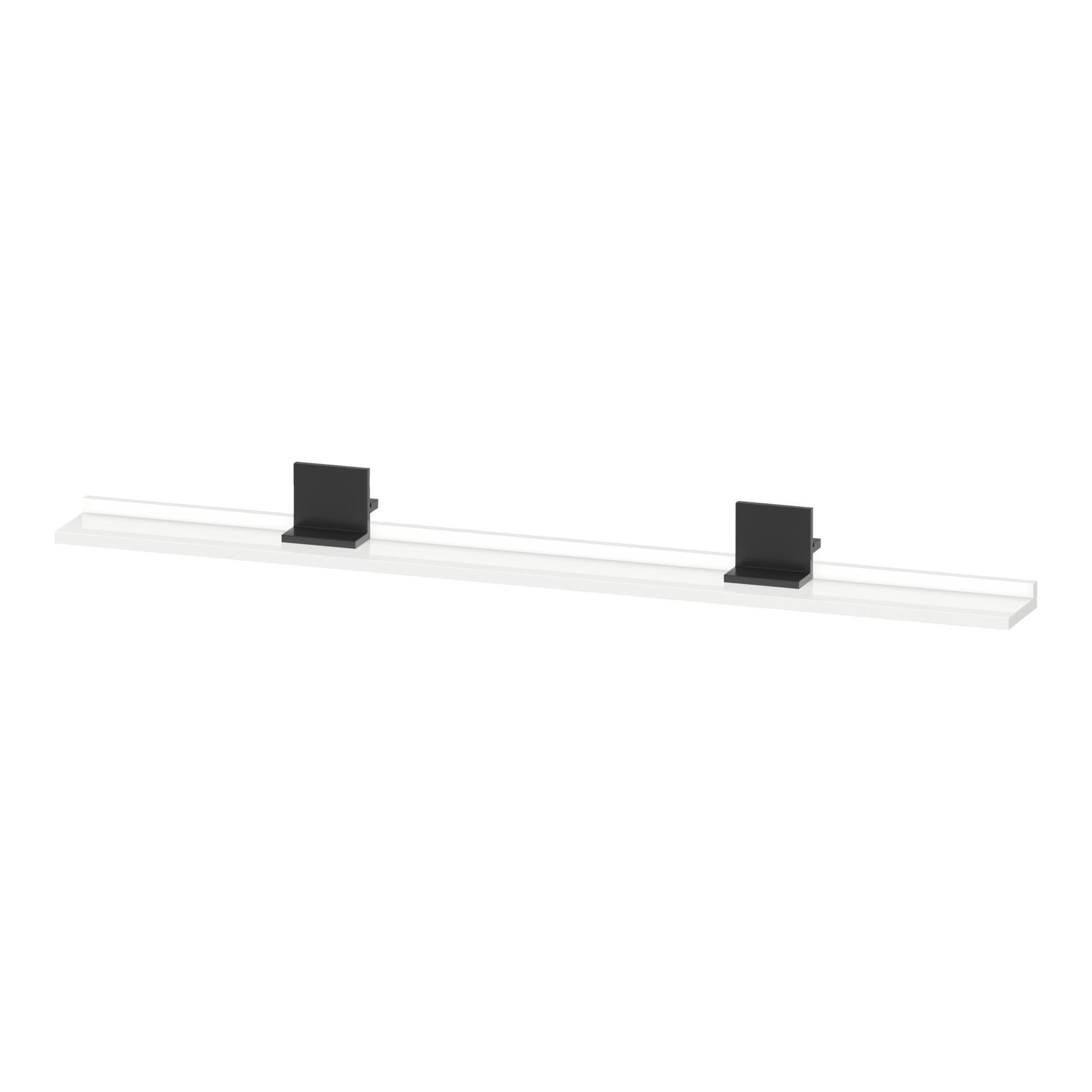 Duravit Spiegel-Ablage Sivida 133x65x3,6mm, we. hgl, mont., sw (SV74350BD220000)