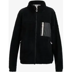 ROXY Damen Rolli ALABAMA FULL ZIP SOLID, Größe L in Schwarz Schwarz
