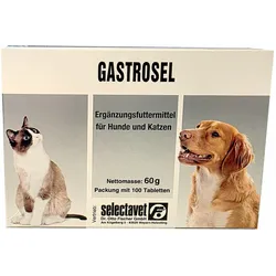 100 Tabletten selectavet Gastrosel für Hund & Katze