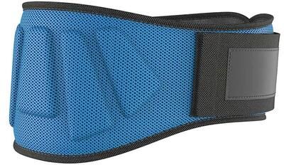 Uplift Picks PowerCore Weight Lifting Belt For Strength Training blue xl