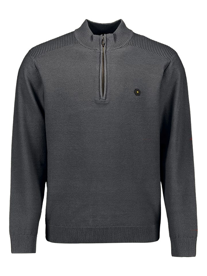 No Excess Pullover in Anthrazit - XXL