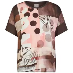 Blusen-Shirt Rabe braun, 36