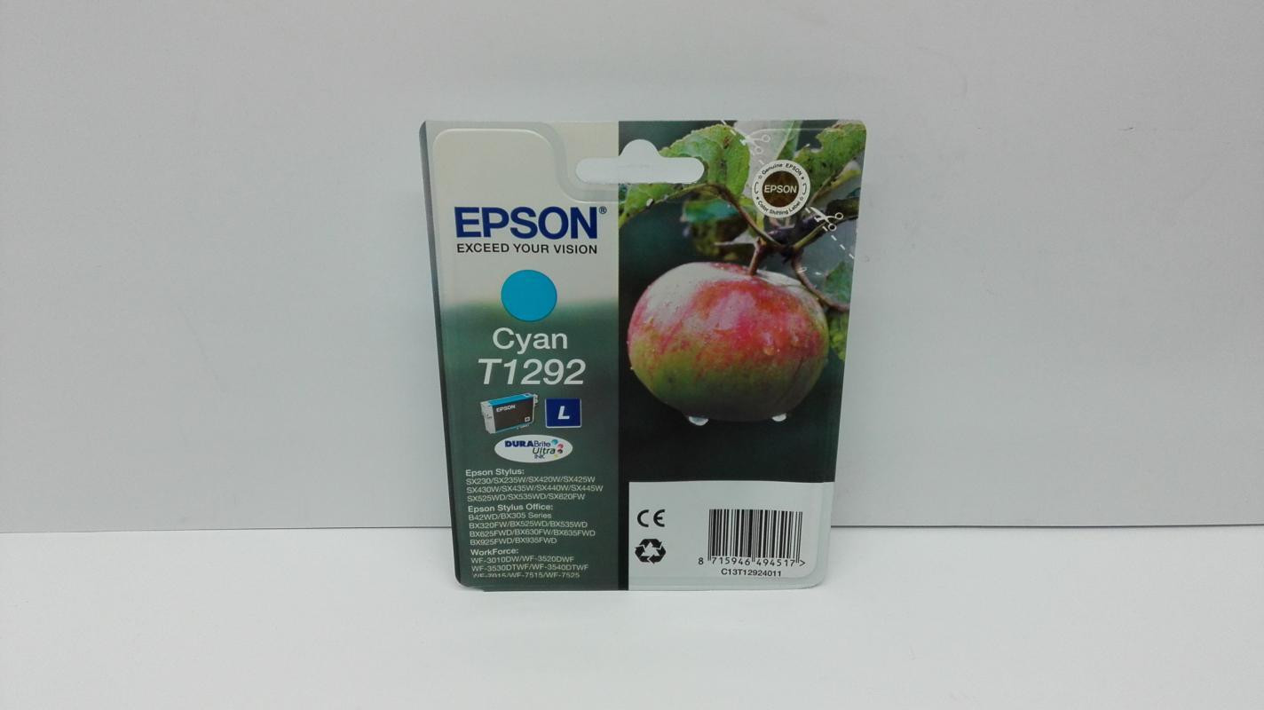 Epson DURABrite T1292 inktpatroon - Cyaan - 1 stuk