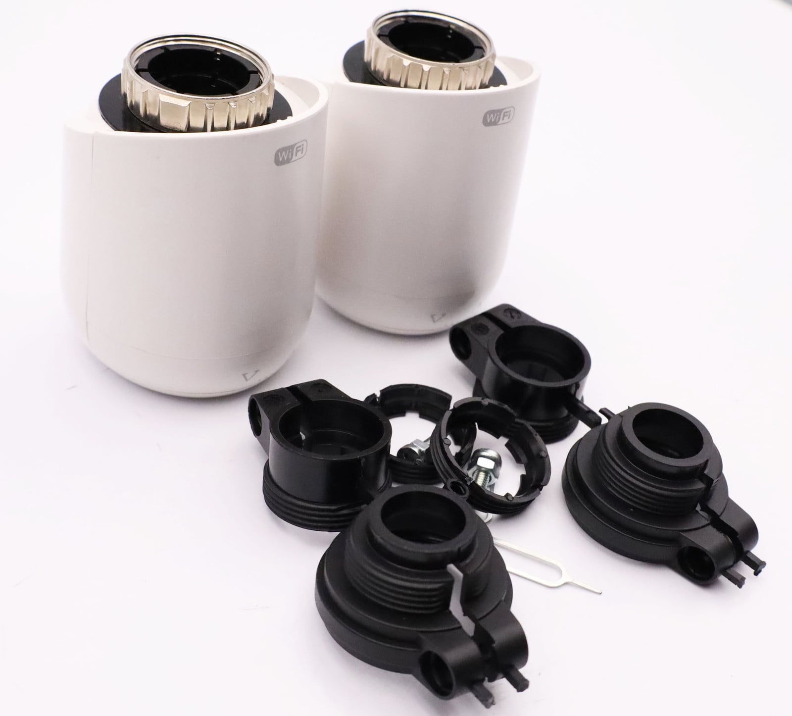 EUROtronic 700223 Comet WiFi draadloze elektronische verwarmingsradiatorthermostaatset, set van 2