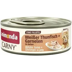 animonda Feine Filets 60g-Dose Katzennassfutter Thunfisch & Garnele 24 x 60g
