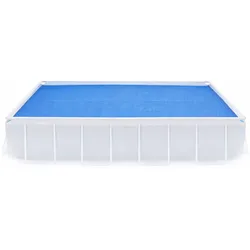 Happy People Solarplane Rechteckig Framepool Stahlrahmenpool 549 x 274cm Pool Solar Abdeckung