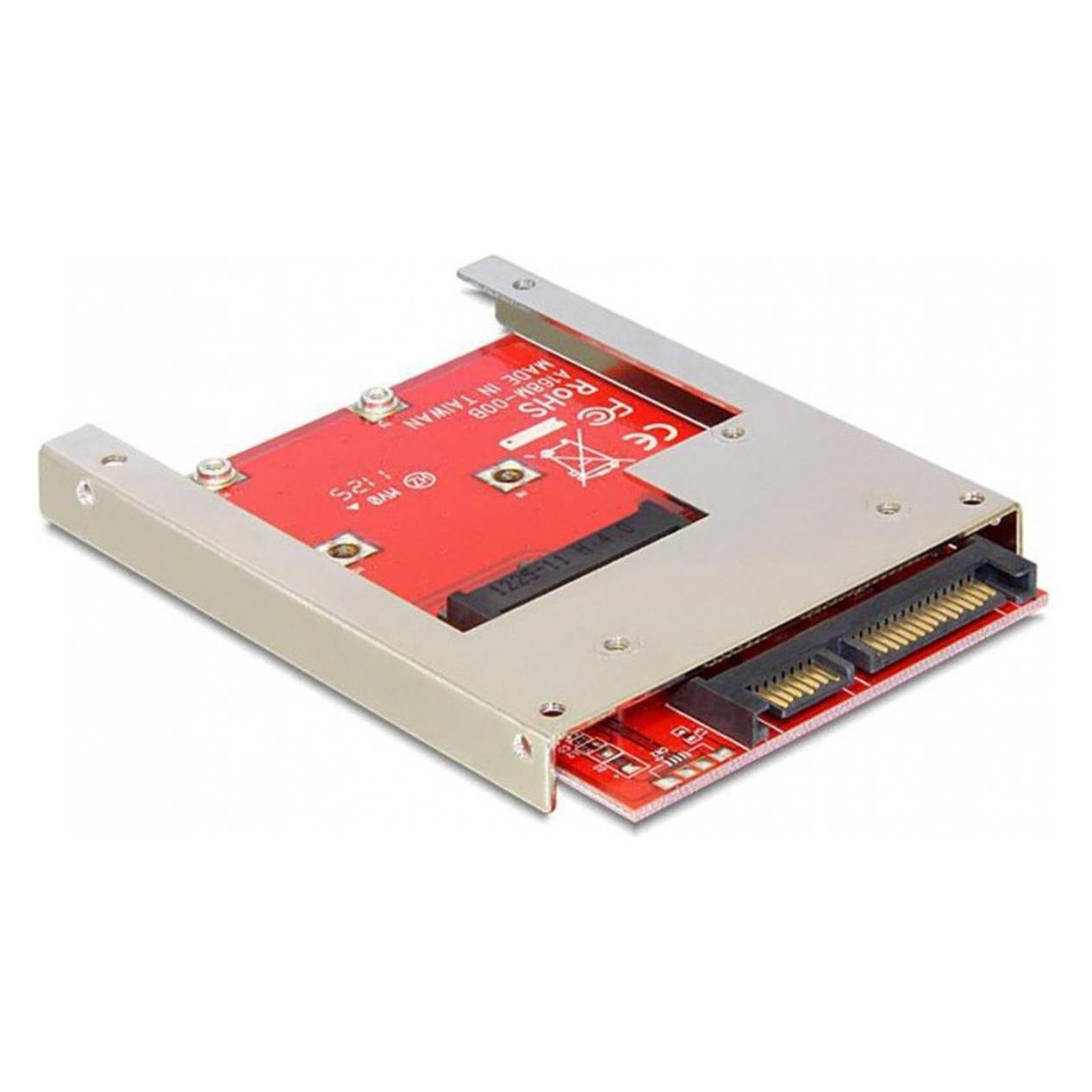 Delock mSATA zu SATA Adapter, inkl. 2.5" (61892)