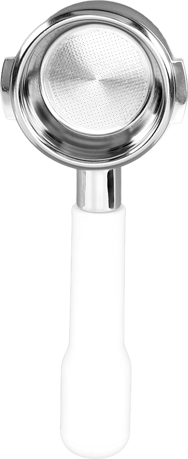 Cocosity Portafilter 58 mm E61 enkelwandig bodenloos wit