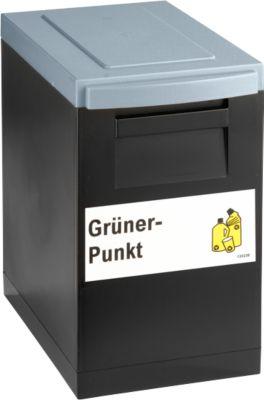 Modul-Sammelbox WSB schwarz, Deckel dunkelgrau