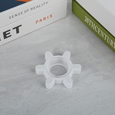 Inspire Daily Merch Multi function Rotary Bottle Cap Opener Plastic Twist Kitchen Tool white