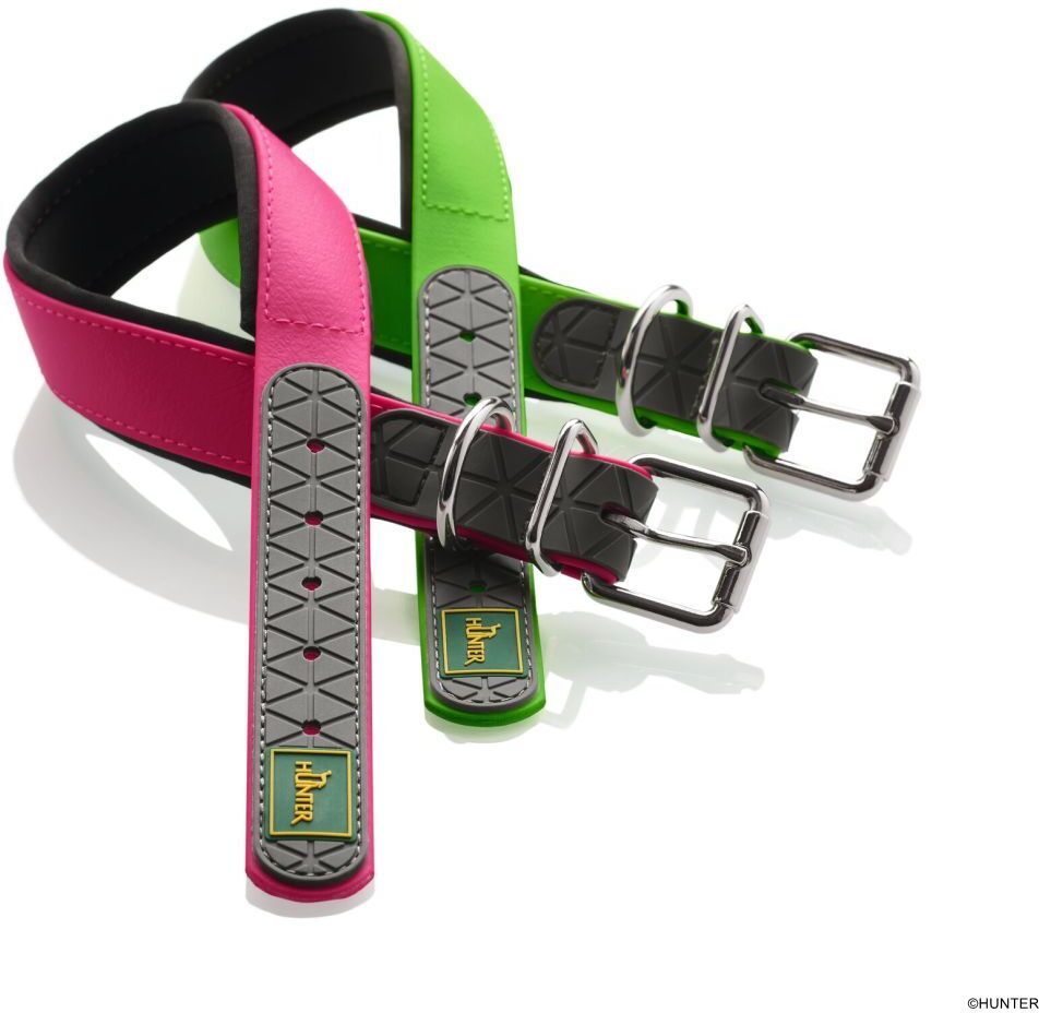 DOG SPORT HUNTER Halsband Convenience Comfort S (40), himbeer