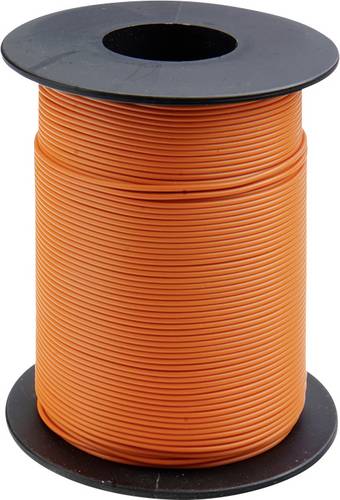 Donau Elektronik 119-17 Litze 1 x 0.14mm² Orange 100m