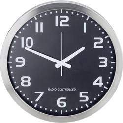 CONRAD M601508 Funk Wanduhr 40 cm Aluminium