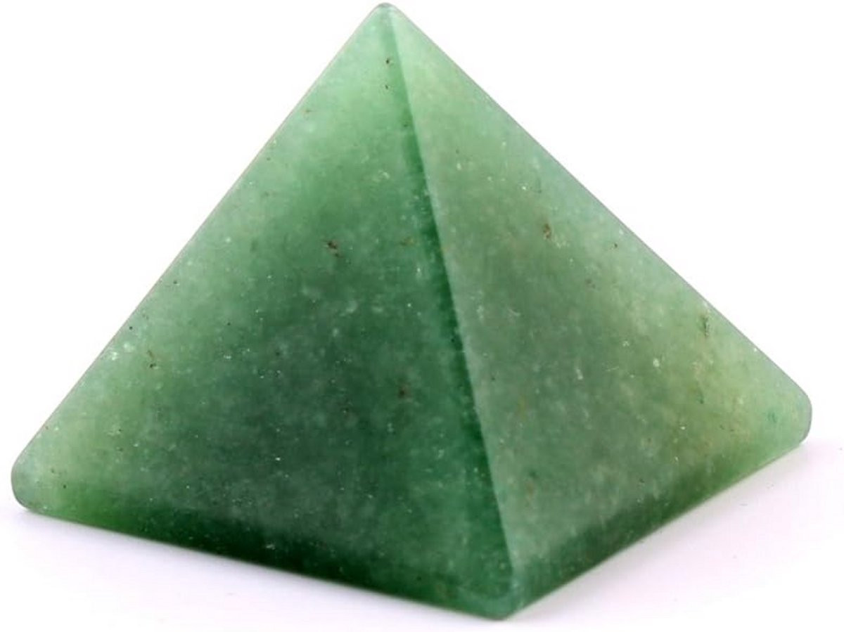 Natuurlijke Groene Aventurijn Kristal Piramide voor Chakra Healing en Meditatie