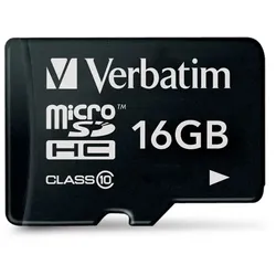 Verbatim Premium 16 GB MicroSDHC Klasse 10