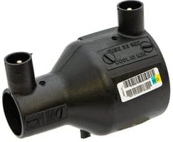 Radius Universal 32mm x 63mm Black MDPE Electrofusion Reducing Coupler
