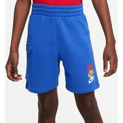 NIKE Kinder Sporthose Sportswear Fleece Cargo, Größe XS in Blau Blau