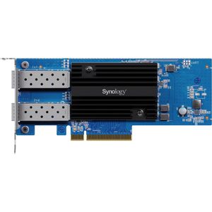 Synology Netzwerkkarte E25G30-F2, PCI-Express x8, 3.0, 2 SFP28-Buchsen mit 25 Gbit/s-LAN