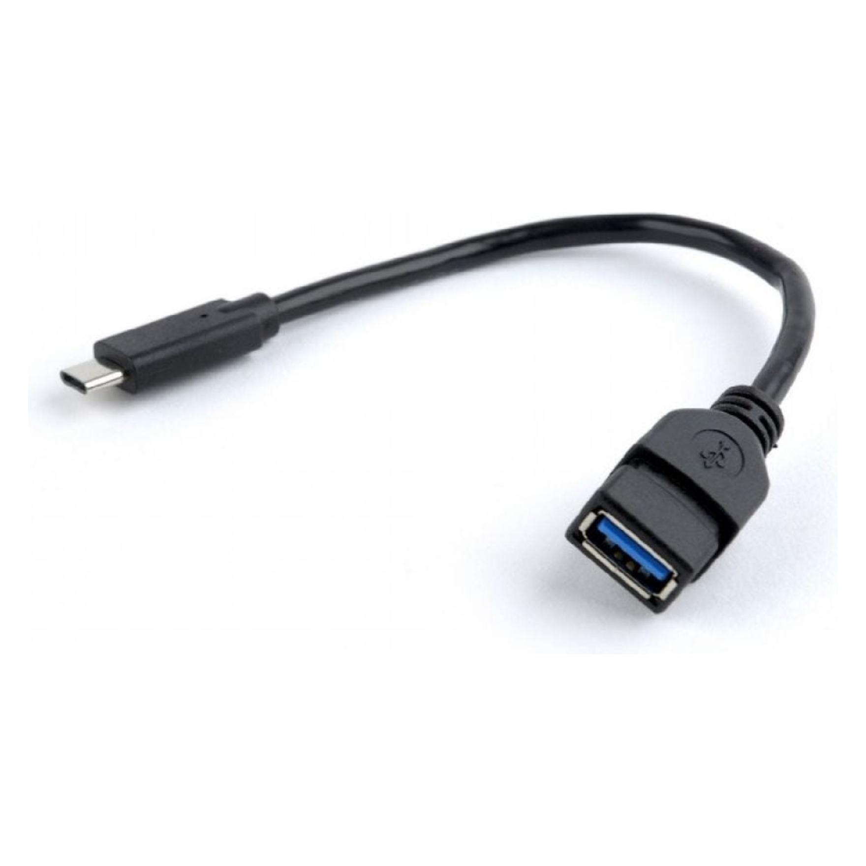 Gembird A-OTG-CMAF3-01 USB Typ-C USB Type-A Schwarz Kabelschnittstellen-/adapter (0.20 m, USB 3.2 Gen 1) (A-OTG-CMAF3-01)