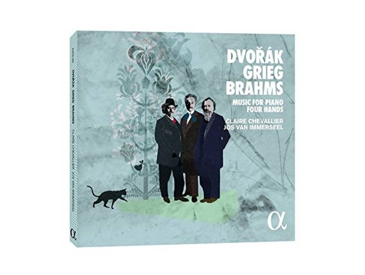 Dvorak, Grieg & Brahms: Music for Piano Four Hands