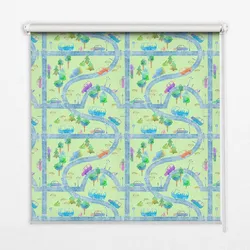 INNENROLLO - Fensterrollo - Rollo - 80x140 cm - Straßen
