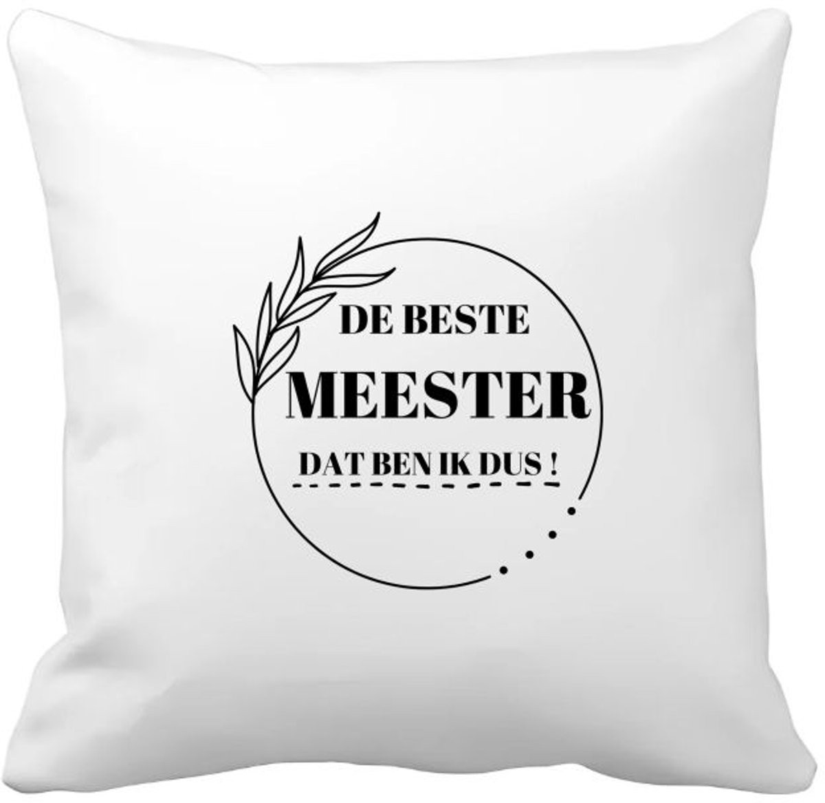 Akyol Kussenhoes Beste Meester - 40 x 40 cm