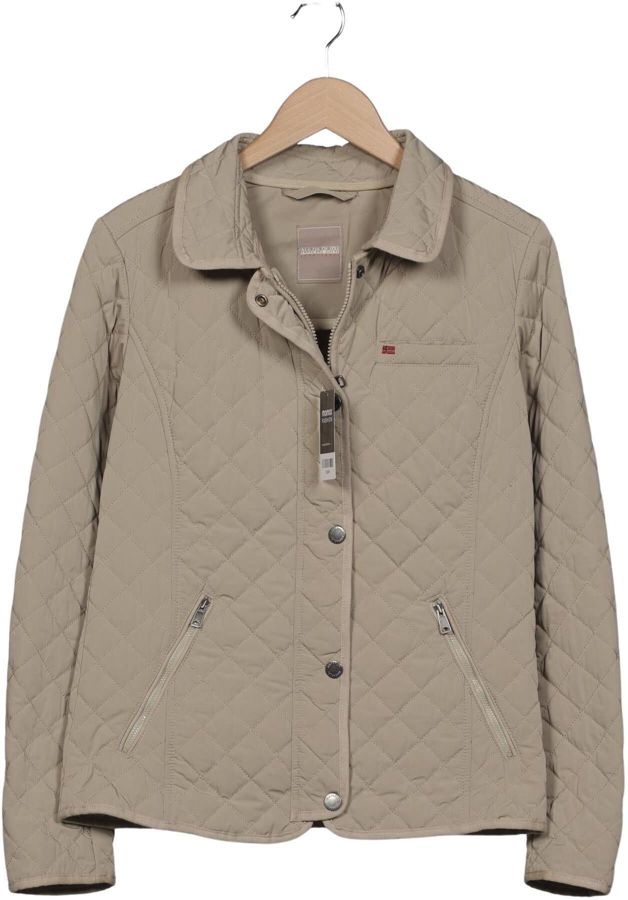 Napapijri Damen Jacke, Beige, Gr. L, Synthetik - Second Hand