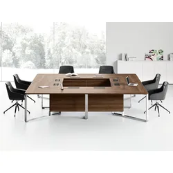 Büro Besprechungstisch Design groß quadratisch La4