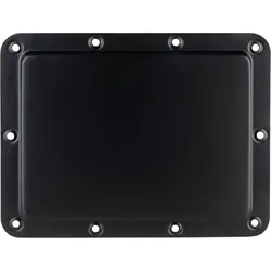SHOWGEAR Black Recessed Label Dish for Self-Adhesive Tour Labels für selbstklebende Tour-Etiketten