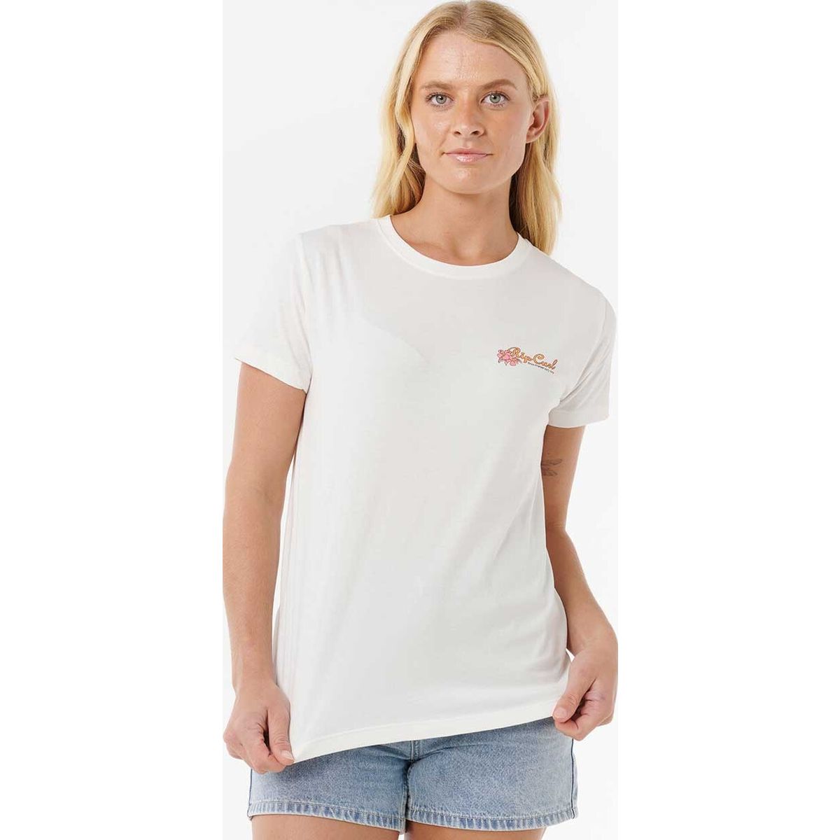 RipCurl Waikiki Standard Tee bone (3021) 2XS 0JAWTE_3021_2XS