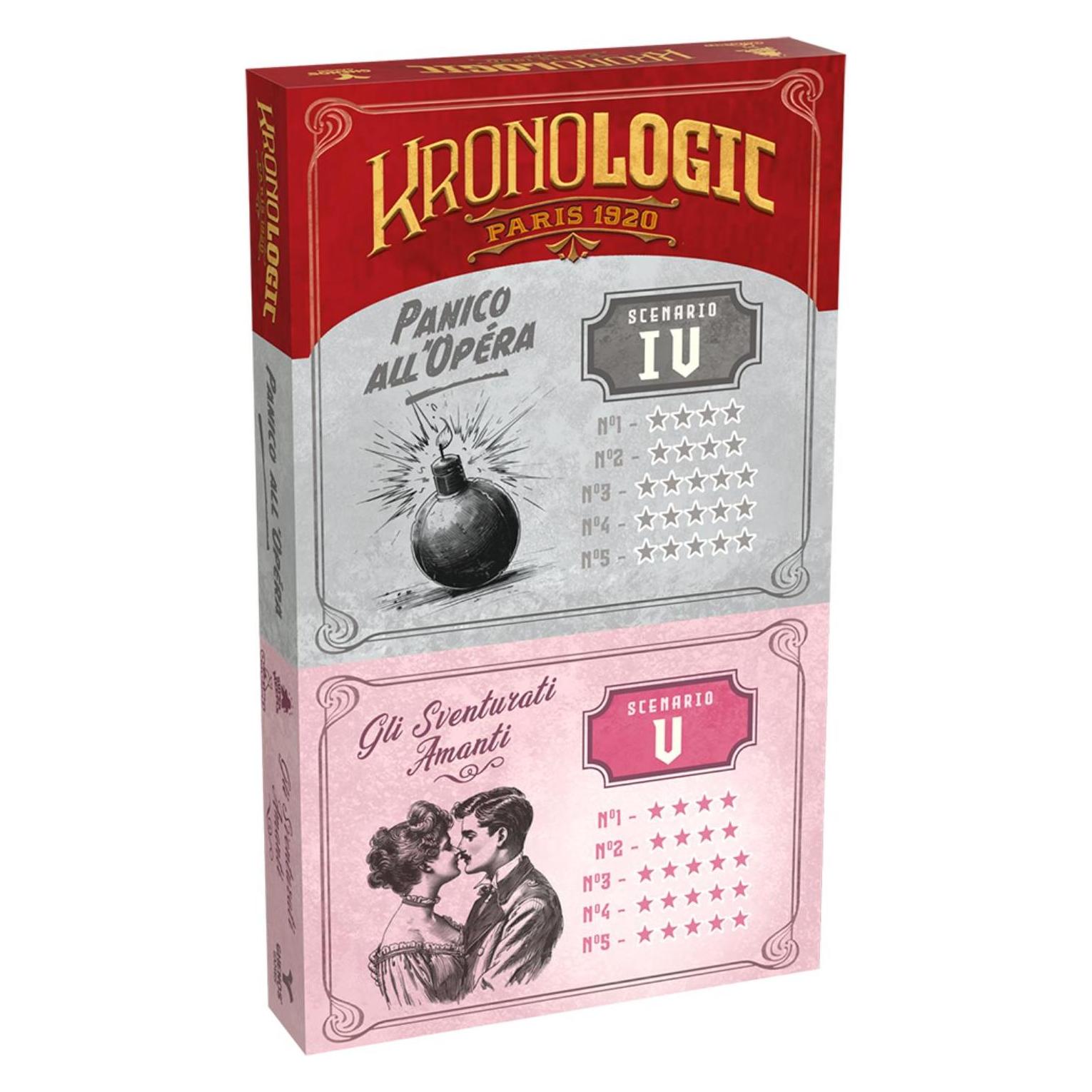 Ghenos Games Kronologic: Paris 1920 - Espansione Ed. Italiana (Italienisch) (54589487)