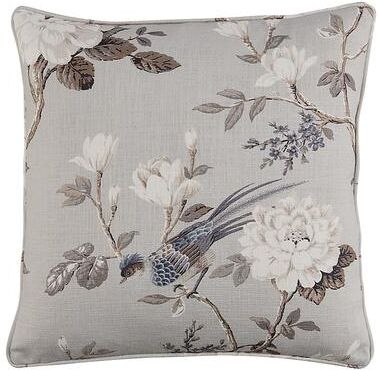 "Etta Floral Pillow Cover - Blush 20"" x 20"" - Ballard Designs"