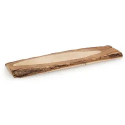 Borkenbrett aus Eichenholz, 50 cm