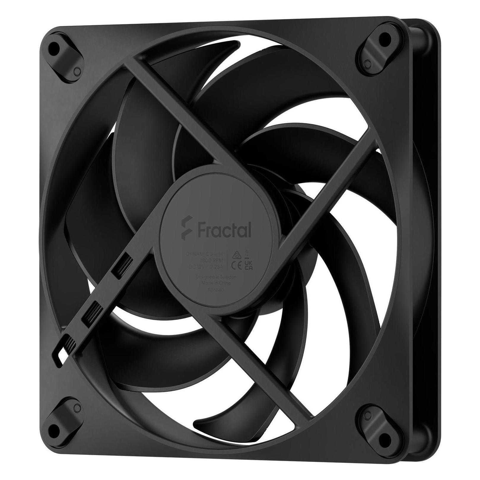 Fractal Dynamic 3 14 Black (140 mm, 1x) (FD-F-DY3-1401)