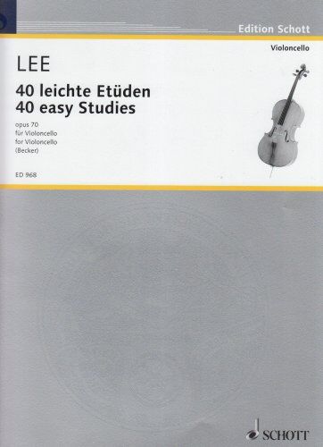 40 Leichte Etueden Op 70. Violoncello - Preis vom 16.10.2026 11:41:07 h