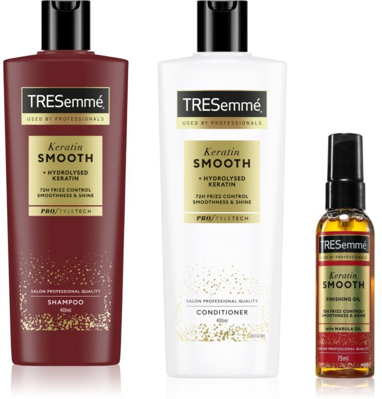 TRESemmé Keratin Smooth ensemble pour des cheveux parfaits